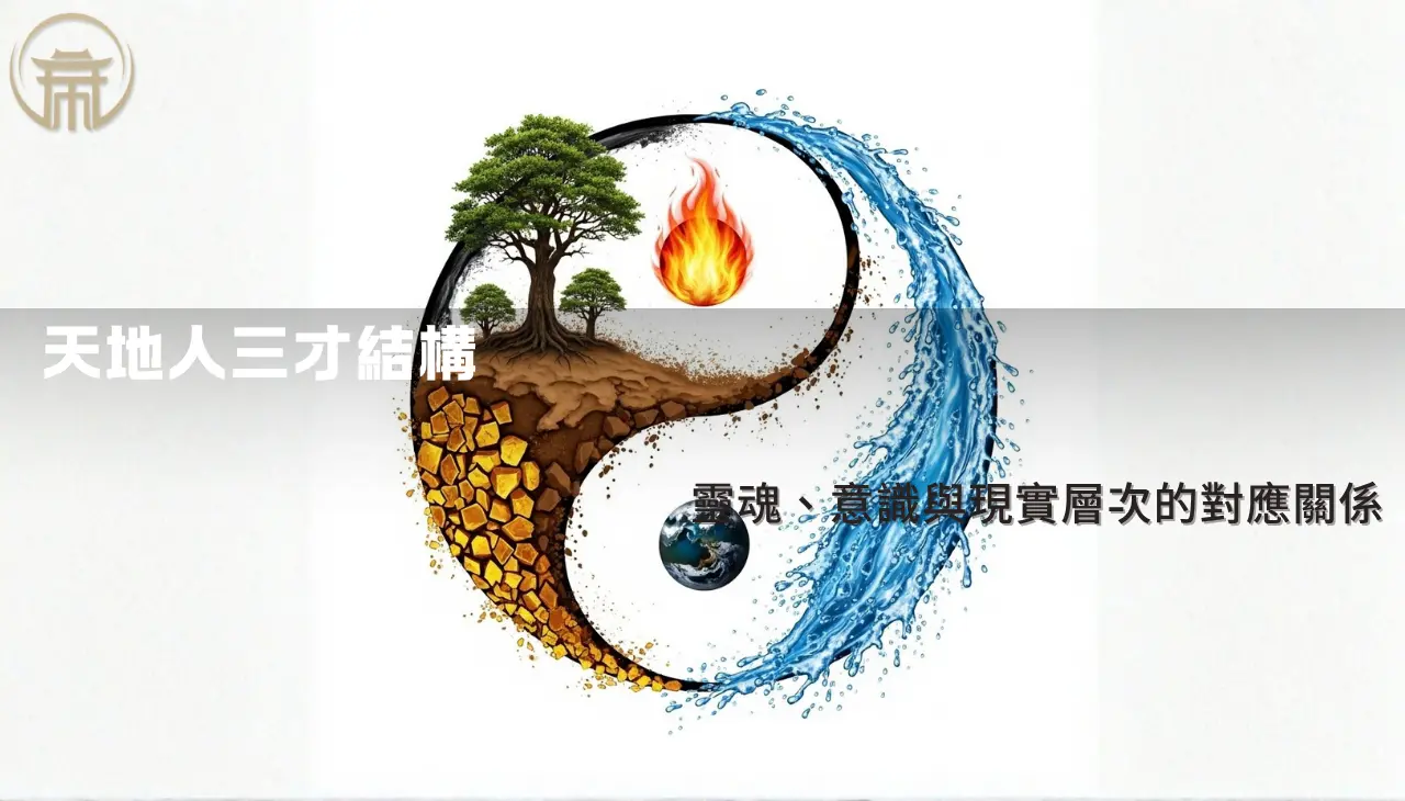 天地人三才結構與元辰宮多層次概念